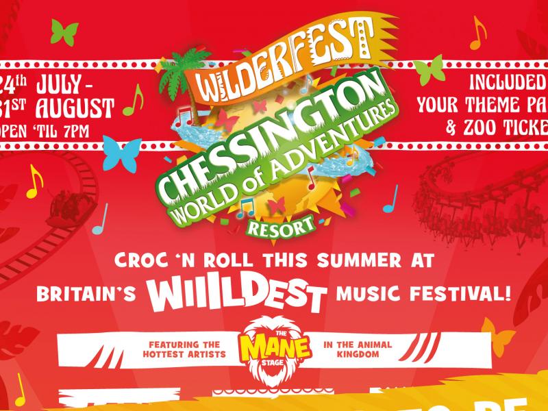 Chessington WILDERFEST 2021 Music Festival