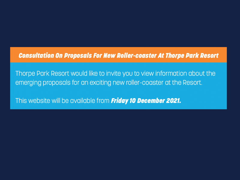 Thorpe Park To Launch Public Consultation For New Rollercoaster