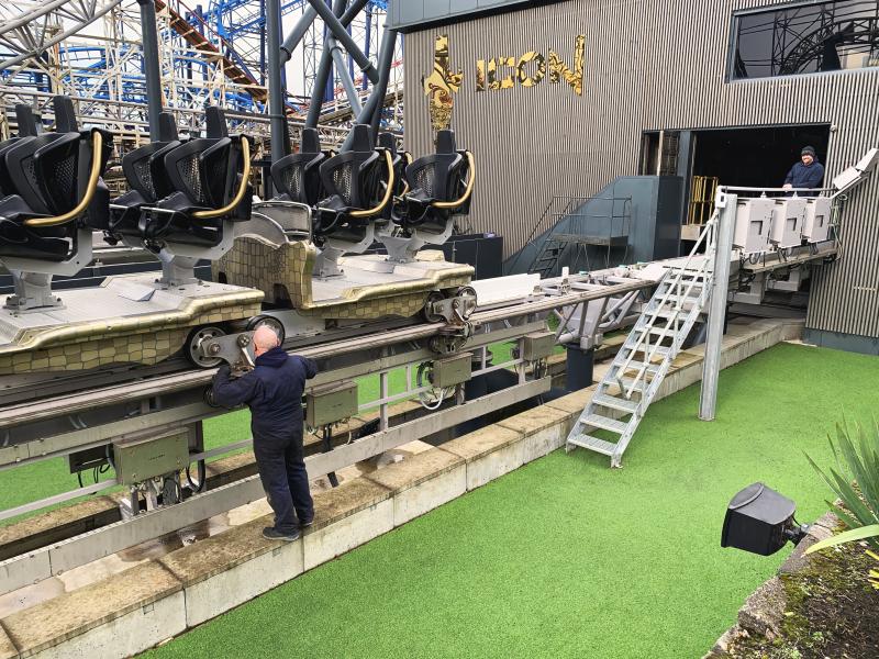 Blackpool Pleasure Beach Gets Ready To Reopen For The 2022 Season